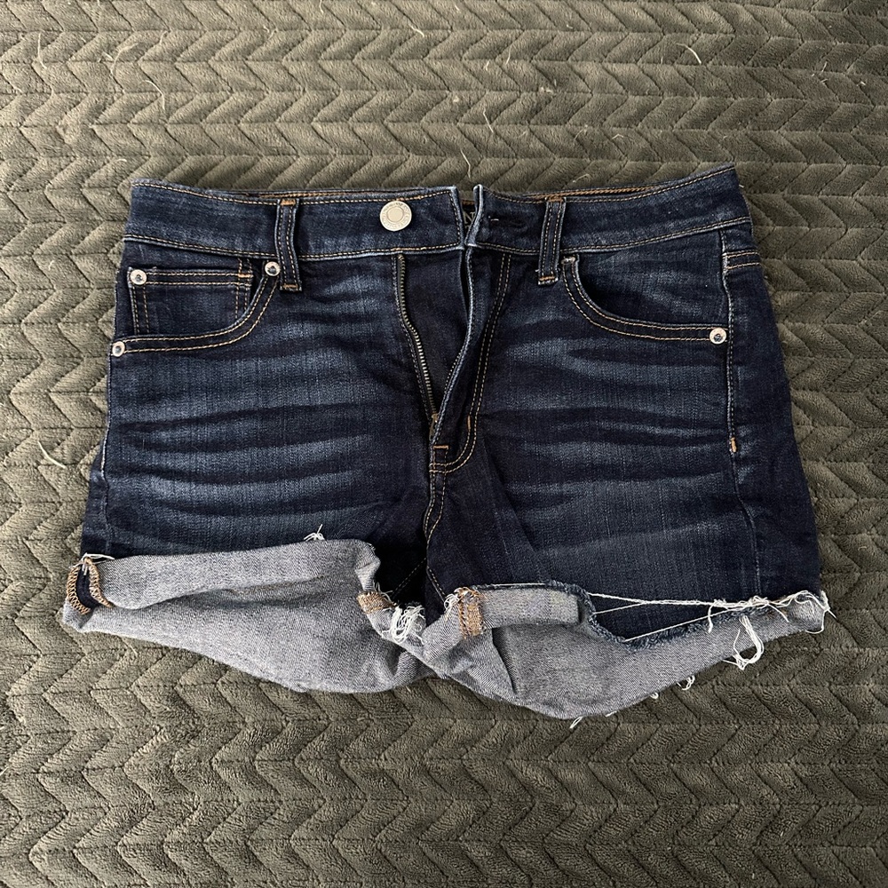 American eagle high rise shorties